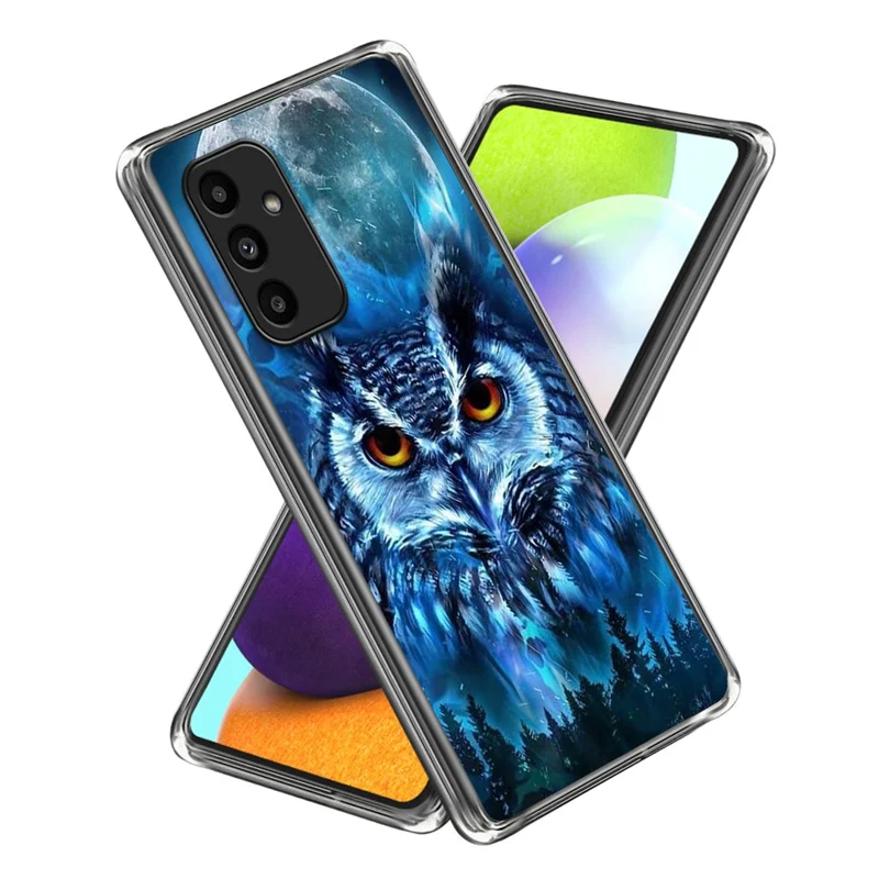 For Samsung Galaxy A15 4G / A15 5G Cell Phone Cases Pattern Printing TPU Scratch-proof Cover -  Style F