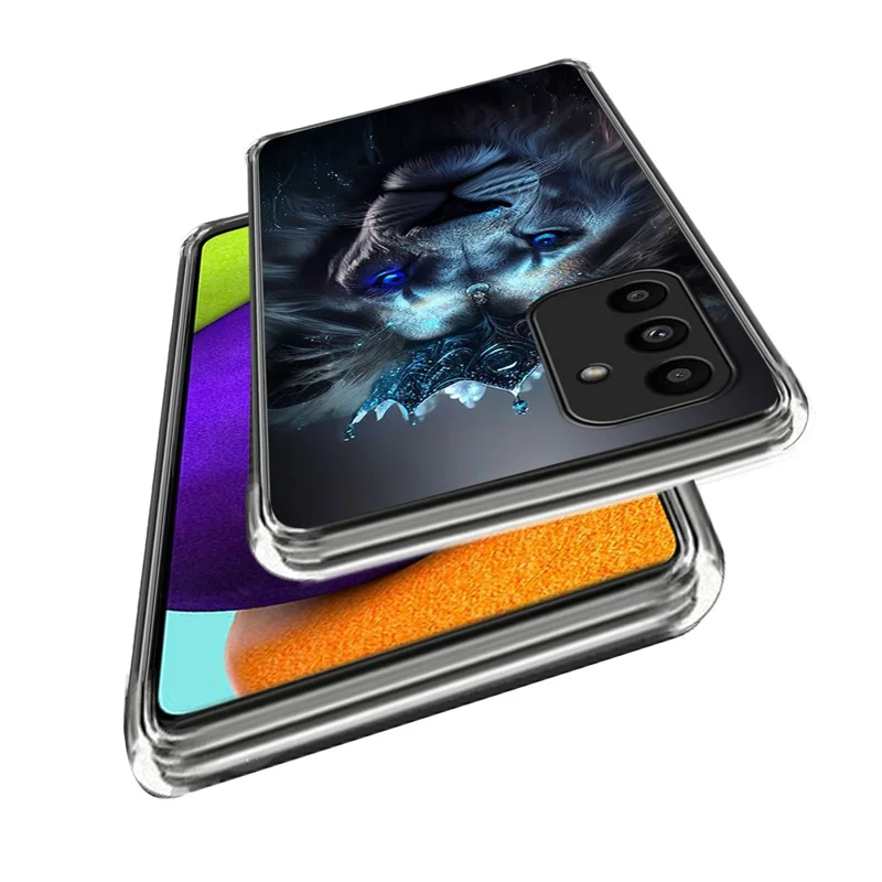 Pour Samsung Galaxy A15 4G / A15 5G Étuis de téléphone portable Impression de motifs TPU Anti-rayures - Style H