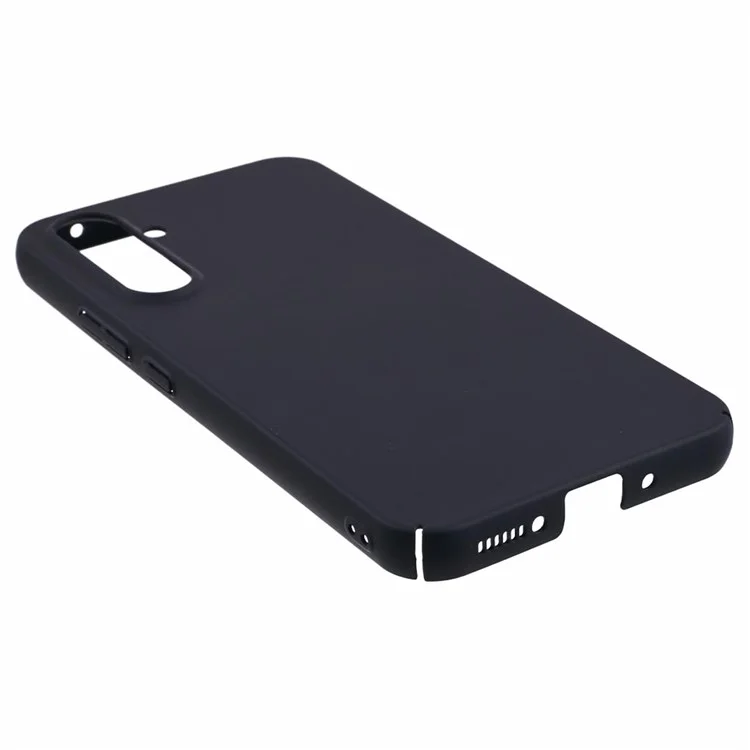 Für Samsung Galaxy A34 5G Rubberized Backcover Skin-Touch PC Handyhülle - Schwarz