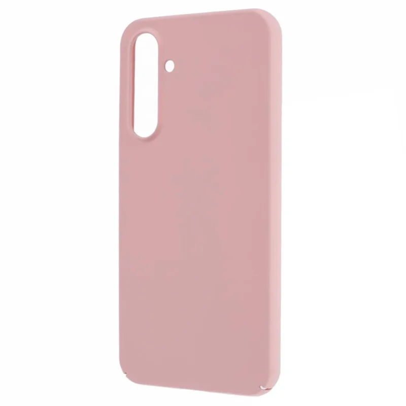 For Samsung Galaxy A34 5G Rubberized Back Case Skin-touch PC Cell Phone Cover - Pink
