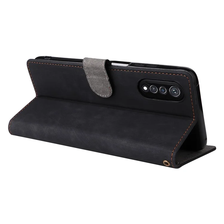 For Cubot X70 Case RFID Blocking Wallet Leather Cover Mobile Accessories Wholesale Supplier - Black