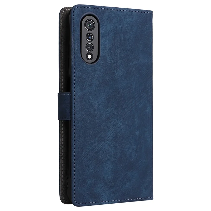 For Cubot X70 Case RFID Blocking Wallet Leather Cover Mobile Accessories   Supplier - Blue