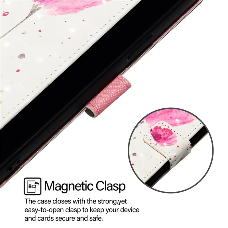 YB Pattern Printing Leather Series-2 For Samsung Galaxy M62 / F62 Case Stand View Bookstyle Phone Cover - Flower