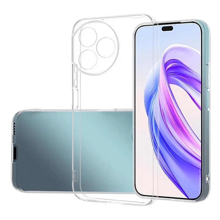 Para Honor X50i+ 5G Funda Suave TPU Delgada Funda Protectora de Teléfono con Cortes Precisos