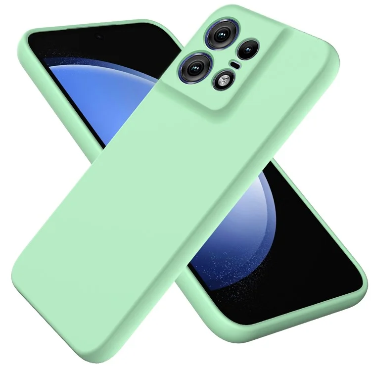 Для Motorola Edge 50 Pro 5G Чехол Мягкий Жидкий Силиконовый Чехол для Мобильного Телефона Оптом - Зеленый