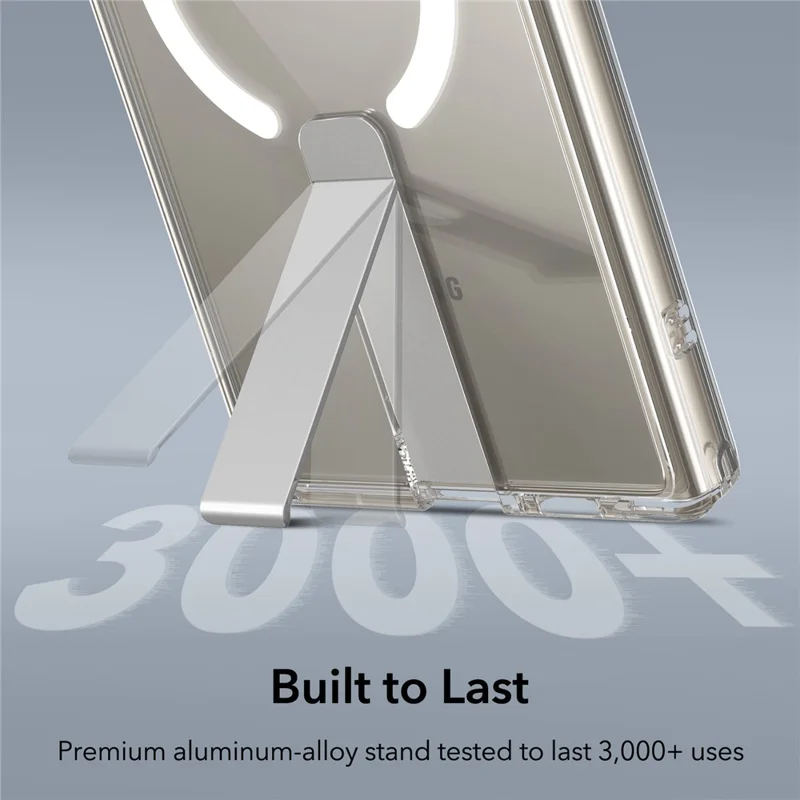 ESR Boost Flickstand Case (HaloLock) For Samsung Galaxy S24 Ultra Magnetic Case PC Phone Back Cover - Clear