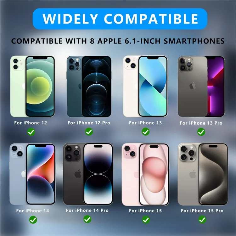 SHELLBOX Air Box Series For iPhone 15 Pro Waterproof Cover PC+TPU+PET Phone Case - Black
