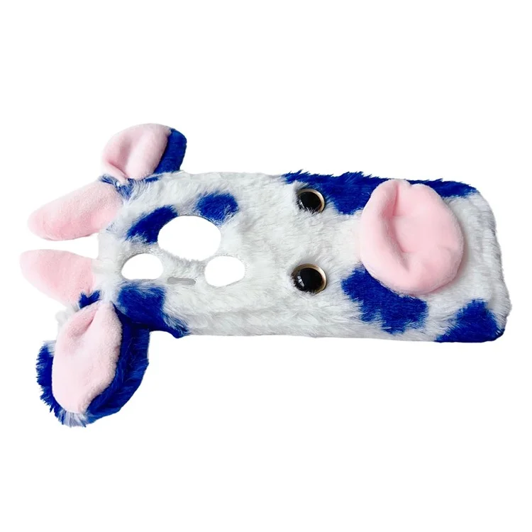 Para Huawei Pura 70 Pro / 70 Pro+ Estuche Orejas de vaca mullidas Funda de TPU suave y delgada - Azul