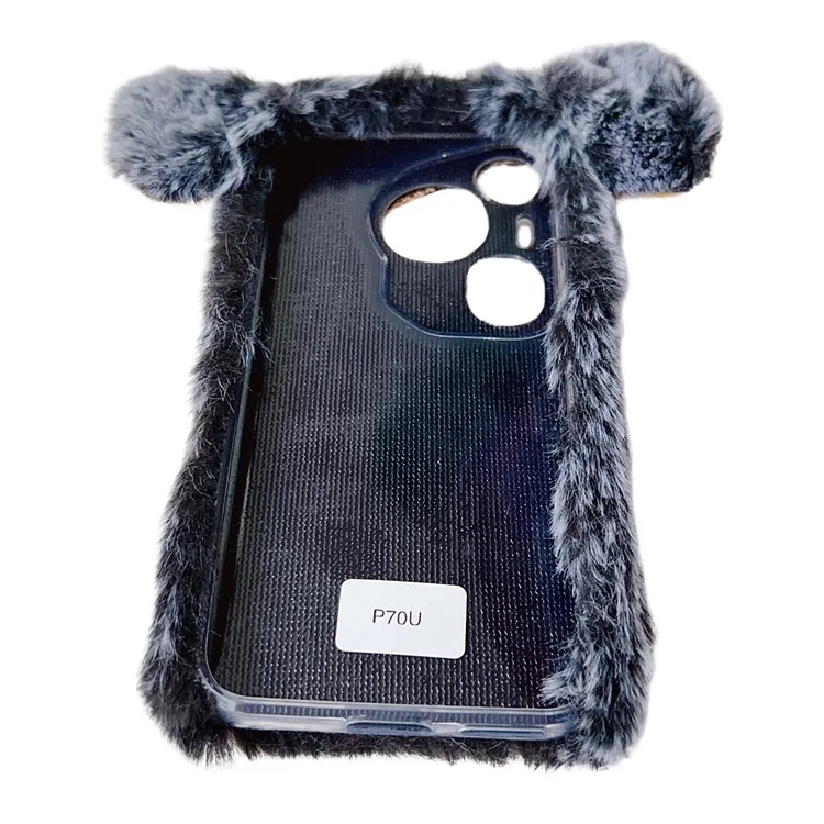 Para Huawei Pura 70 Pro / 70 Pro+ Funda Slim Plus Lucky Pig Soft TPU Phone Case - Morado