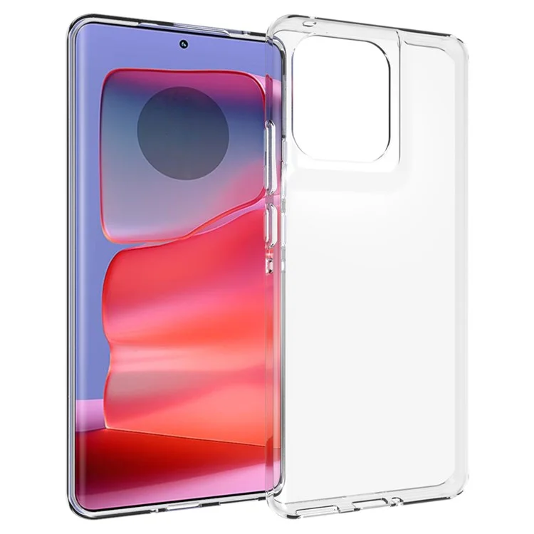 For Motorola Edge 50 5G / Edge 50 Pro 5G Clear Case Watermark-Free TPU Phone Cover