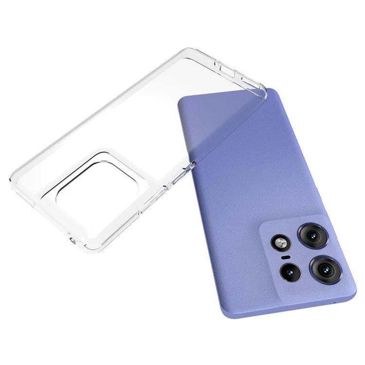For Motorola Edge 50 5G / Edge 50 Pro 5G Clear Case Watermark-Free TPU Phone Cover