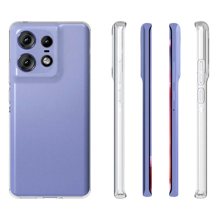 For Motorola Edge 50 5G / Edge 50 Pro 5G Clear Case Watermark-Free TPU Phone Cover