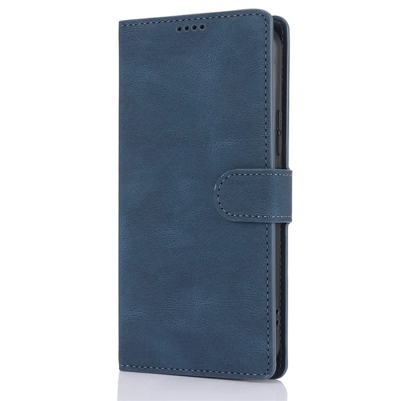 For Xiaomi Redmi Note 13 Pro+ 5G Cell Phone Cases Magnetic Clasp Leather Stand Cover - Blue