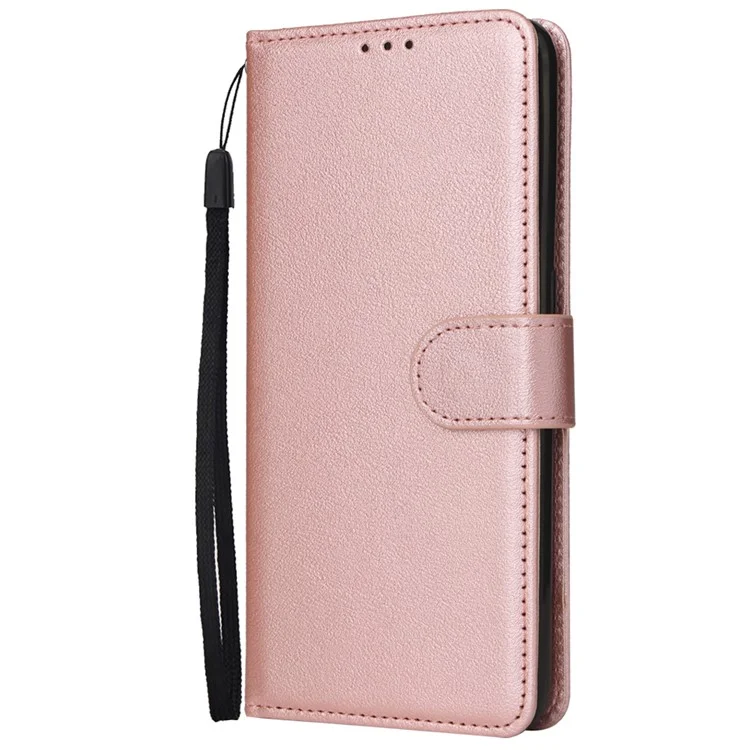 For Xiaomi Redmi Note 12 Pro 5G / Redmi Note 12 Pro Speed 5G / Poco X5 Pro 5G Wallet Case Leather Scratch-proof Stand Cover - Rose Gold
