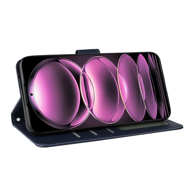 For Xiaomi Redmi Note 12 Pro 5G / Redmi Note 12 Pro Speed 5G / Poco X5 Pro 5G Wallet Case Leather Scratch-proof Stand Cover - Blue