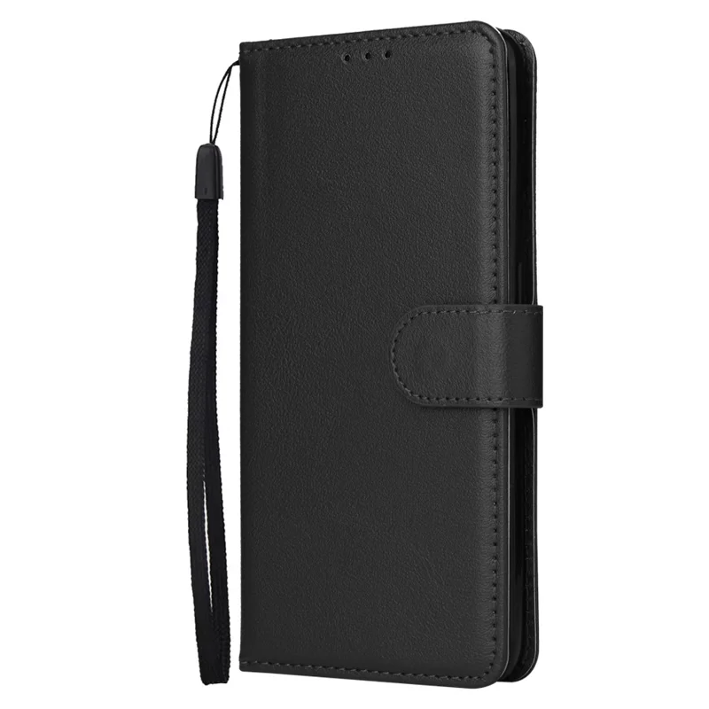 Para Xiaomi Redmi Note 12 Pro 5G / Redmi Note 12 Pro Speed 5G / Poco X5 Pro 5G Capa de carteira de couro resistente a arranhões - Preto