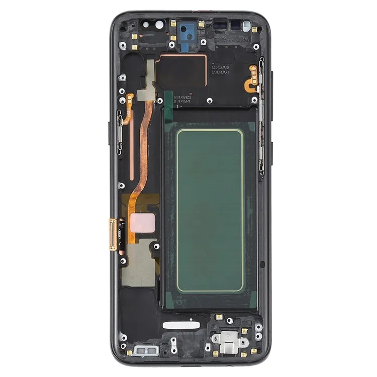 For Samsung Galaxy S8 G950 Grade C OLED Screen and Digitizer Assembly + Frame Replacement Part (without Logo) - Black