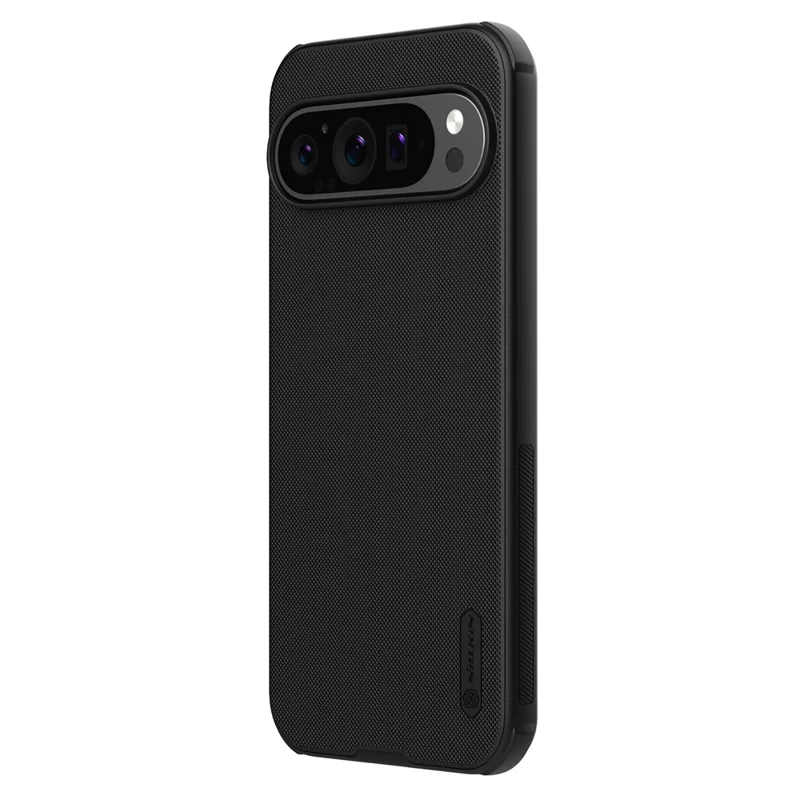 NILLKIN Super Frosted Shield Pro For Google Pixel 9 / Pixel 9 Pro Phone Case Matte PC+TPU Phone Cover - Black