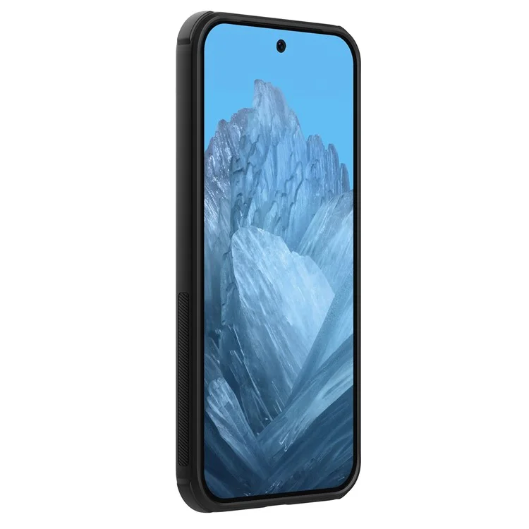 NILLKIN Frosted Shield Pro para Google Pixel 9 / Pixel 9 Pro Funda de Teléfono Magnética Caso de PC+TPU Anti-Caída - Negro