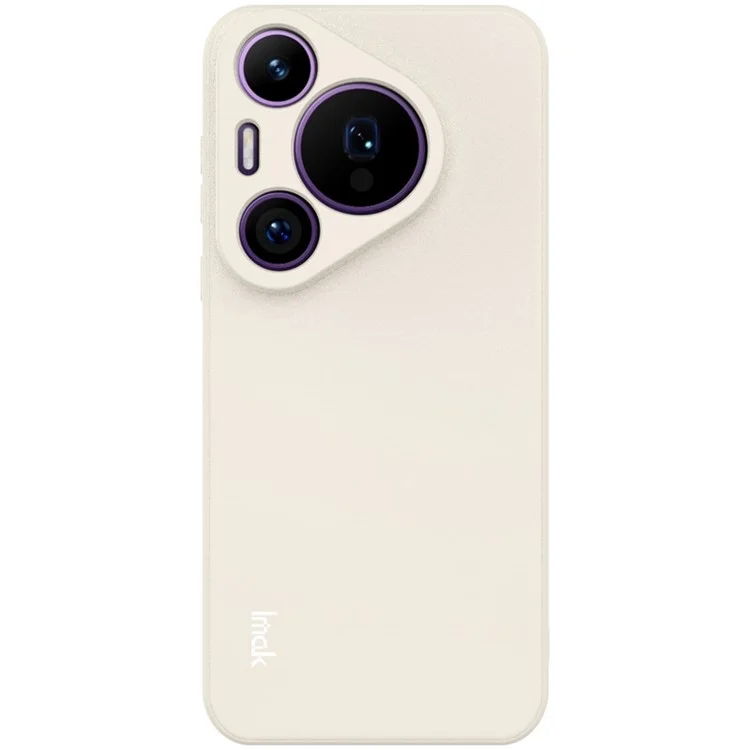IMAK UC-4 Serie Para Huawei Pura 70 Pro / Pura 70 Pro+ Funda TPU Borde Recto Protector de Teléfono - Blanco