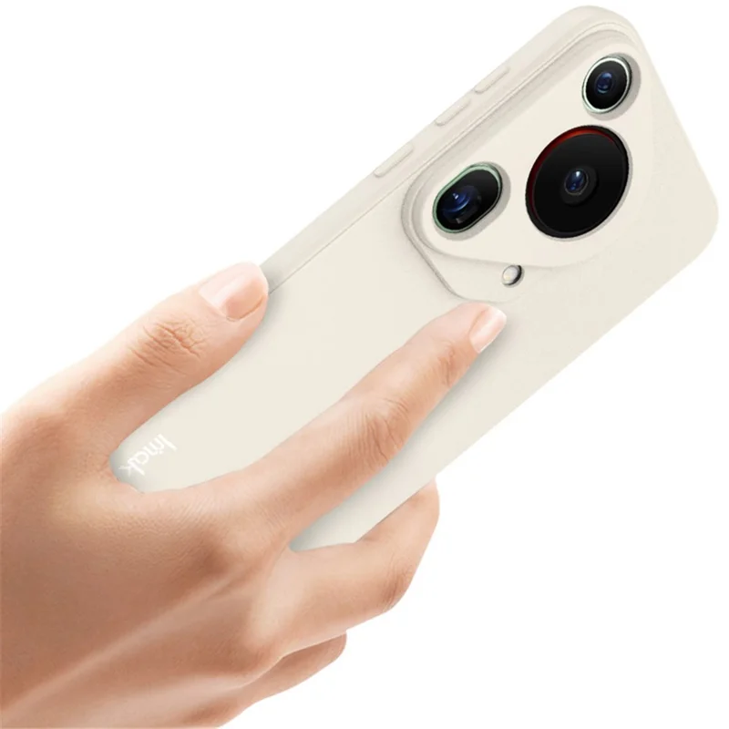 IMAK Seria UC-4 dla Huawei Pura 70 Ultra Obudowa TPU z Prostymi Krawędziami Ochrona przed Upadkiem - Biały