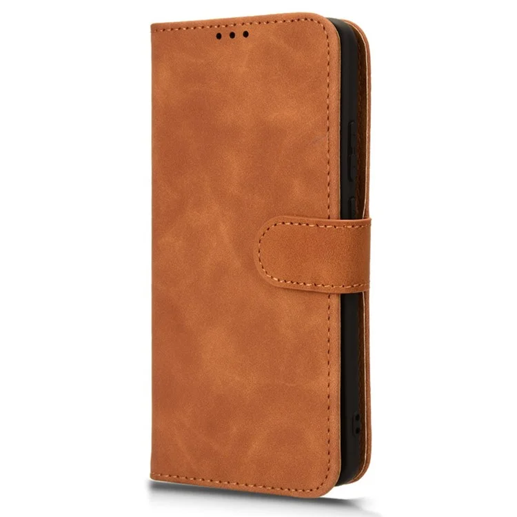 For Motorola Edge 50 Pro 5G Mobile Accessories Wholesale Phone Case PU Leather Phone Stand Cover Wallet - Brown