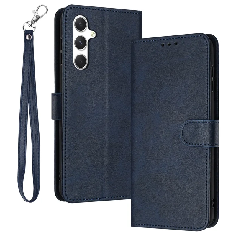 For Samsung Galaxy M54 5G Phone Shell Wallet PU Leather Stand Case Mobile Accessories Supplier - Sapphire