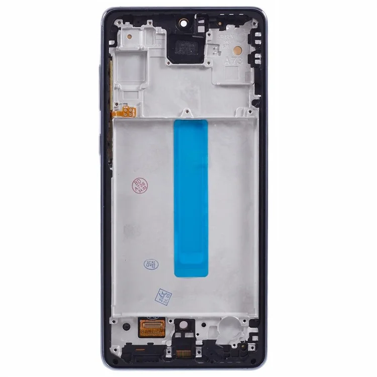 Für Samsung Galaxy A73 5G A736 6,36 Zoll OLED-Bildschirm und Digitizer-Baugruppe + Rahmenersatzteil (ohne Logo)