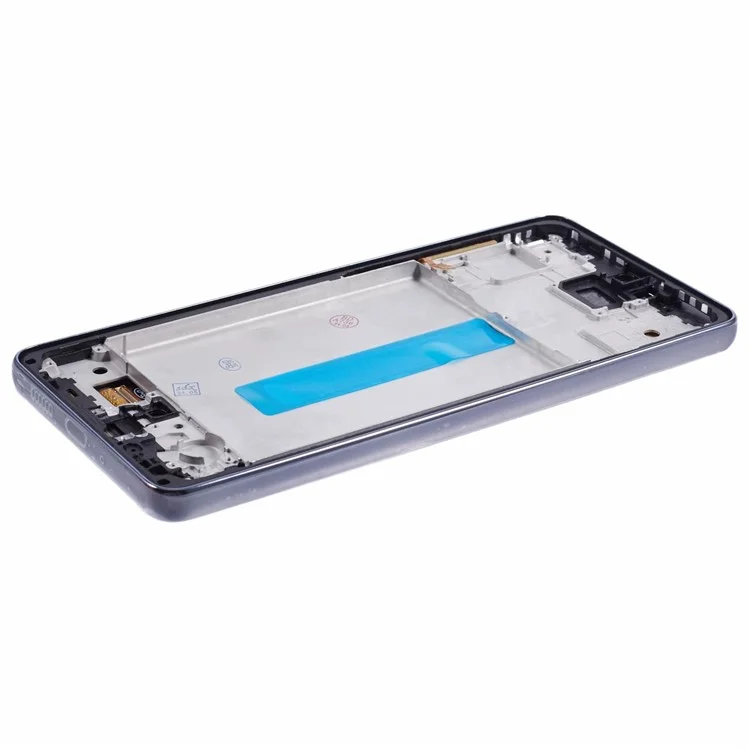 Für Samsung Galaxy A73 5G A736 6,36 Zoll OLED-Bildschirm und Digitizer-Baugruppe + Rahmenersatzteil (ohne Logo)