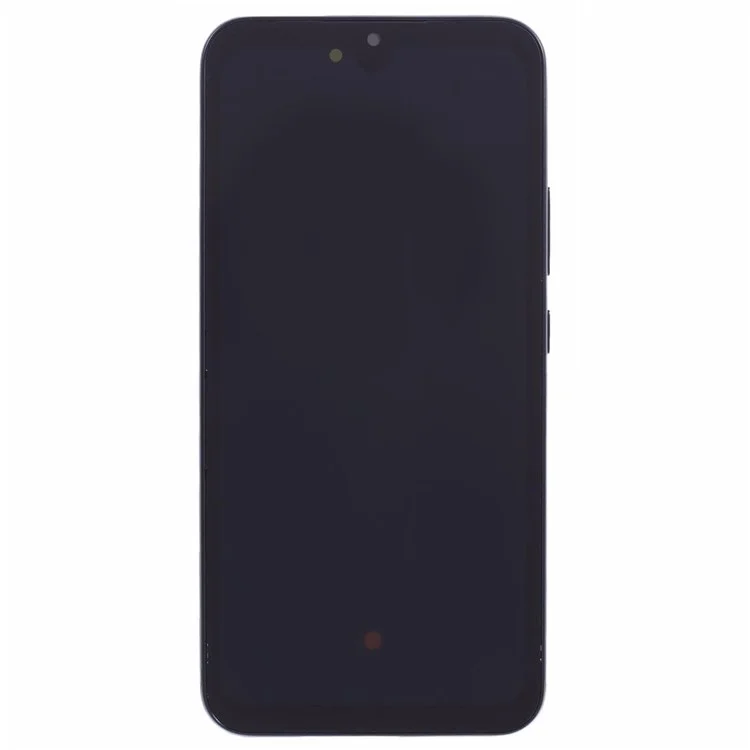 Para Samsung Galaxy A34 5G A346 Pantalla OLED de 6.36 pulgadas y ensamblaje de digitalizador + Pieza de repuesto del marco (sin logotipo) - Negro