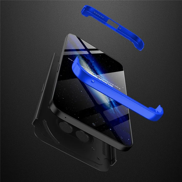 GKK Para Nada Phone (2a) Plus / (2a) Case Hard PC Impressão de Padrão Toque Suave Capa Traseira do Telefone - Azul