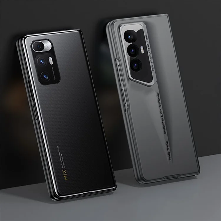 GKK For Xiaomi Mi Mix Fold Case Shockproof PC Folding Phone Cover with Tempered Glass Film