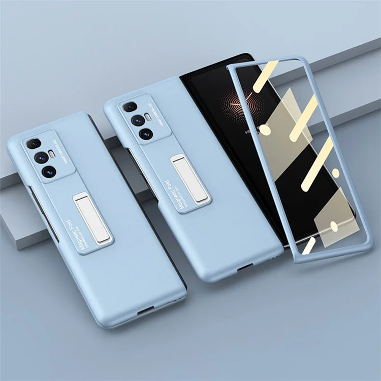 GKK For Xiaomi Mix Fold Case Integrated Tempered Glass Screen Film Wholesale PC Phone Cover - Blue
