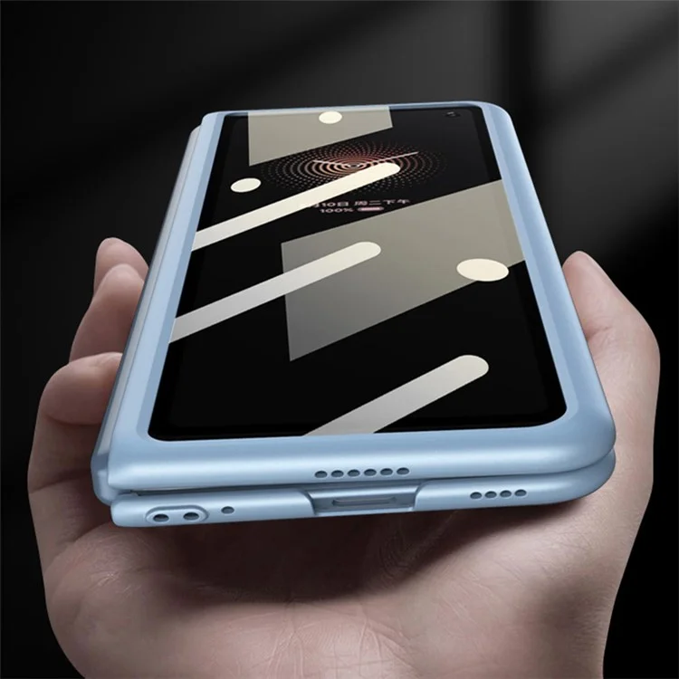 GKK For Xiaomi Mix Fold Case Integrated Tempered Glass Screen Film Wholesale PC Phone Cover - Blue