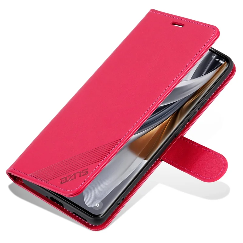 AZNS For Huawei Pura 70 Ultra Case Folding Stand PU Leather Wallet Phone Cover - Red