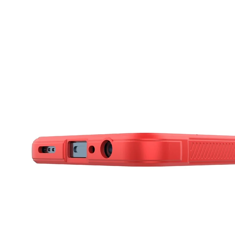 For Realme C65 4G Case Skokbestandig TPU Telefon Beskyttelsesdæksel - Rød