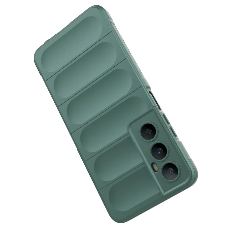 For Realme C65 4G Case Impact Resistant TPU Phone Protective Shell - Green