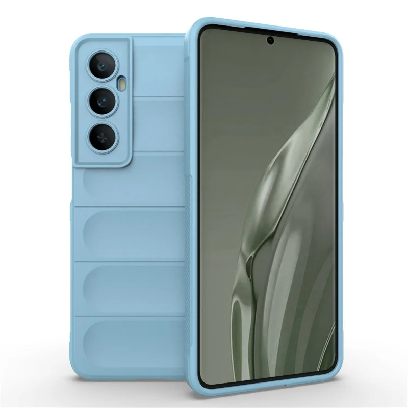 For Realme C65 4G Case Impact Resistant TPU Phone Protective Shell - Baby Blue
