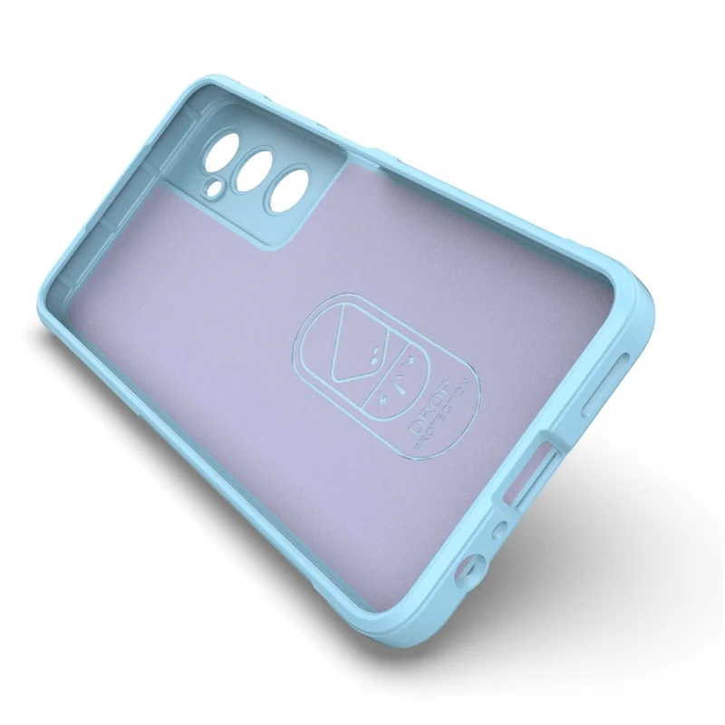 For Realme C65 4G Case Impact Resistant TPU Phone Protective Shell - Baby Blue