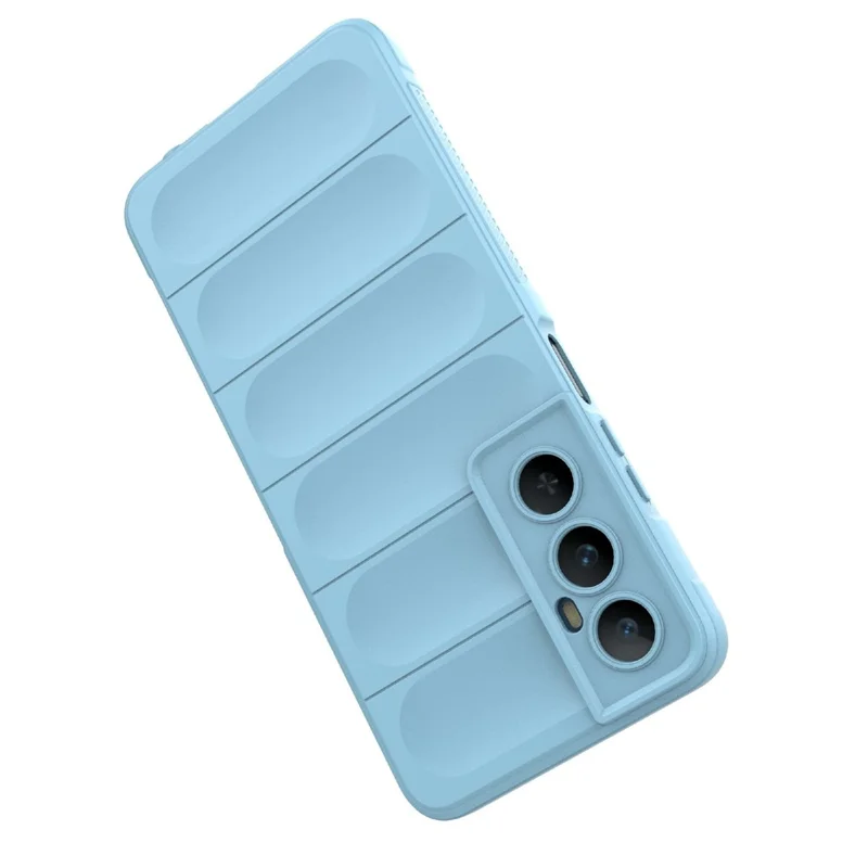 For Realme C65 4G Case Impact Resistant TPU Phone Protective Shell - Baby Blue