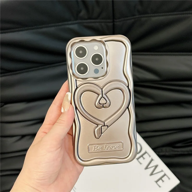 Kickstand TPU Phone Case for iPhone 15 Pro Slim-Fit TPU Electroplated Wholesale Mobile Phone Cover - Titanium Grey