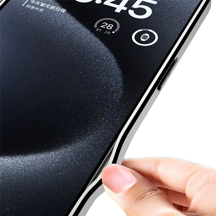 Étui pour iPhone 15 GKK X-Shape Design Cuir+TPU+PC - Noir