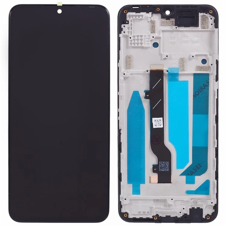 Per Infinix Note 11 X663, X663B / 12 4G X663, X663C, X663D AMOLED Schermo e Digitizer Assembly + Cornice OEM Grade S (Senza Logo)