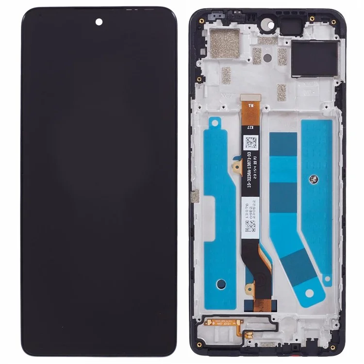 Per Infinix Note 30 5G X6711 Schermo LCD e Assemblaggio Digitalizzatore di Grado C + Parti del Telaio (Senza Logo)