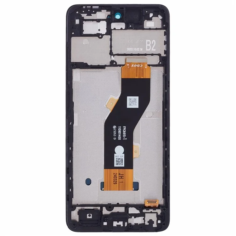 Para TECNO Spark Go 2024 4G BG6 Grado C Pantalla LCD y Conjunto de Digitalizador + Parte de Reemplazo de Marco (Sin Logo)