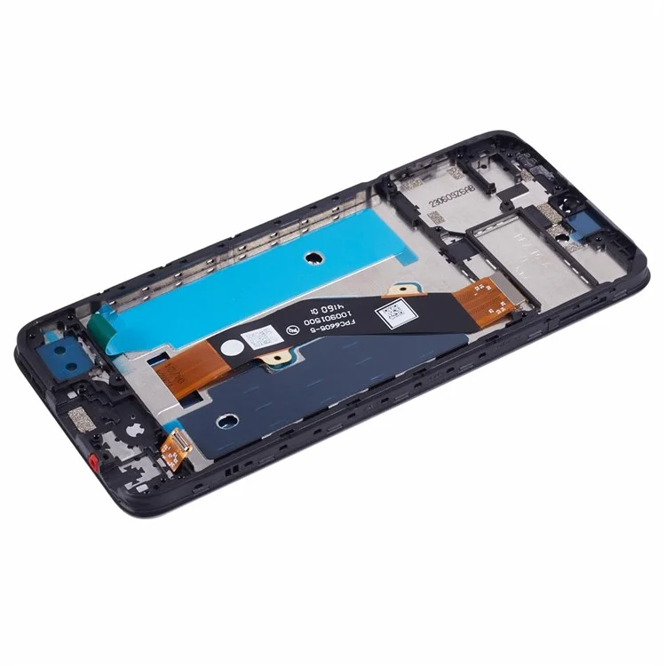 Para TECNO Spark Go 2023 4G BF7 Grado C Repuesto de Pantalla LCD y Ensamblaje de Digitalizador + Marco (Sin Logotipo)