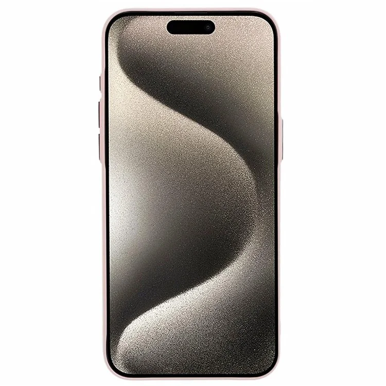 MMKK Series for iPhone 15 Pro Max Case Rubberized Magnetic PC Phone Cover Compatible with Magsafe - Pink
