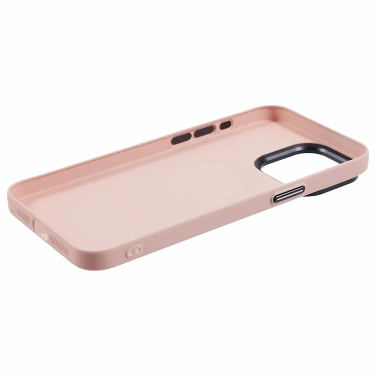 MMKK-Serie für iPhone 14 Pro Handyhülle Rubberized Magnetic PC Cover kompatibel mit Magsafe - Pink