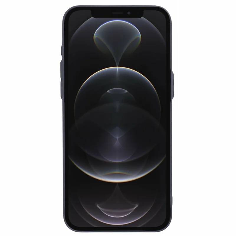 MMKK Series for iPhone 12 / 12 Pro Magnetic Case Rubberized Hard Plastic Defender Cover - Grey