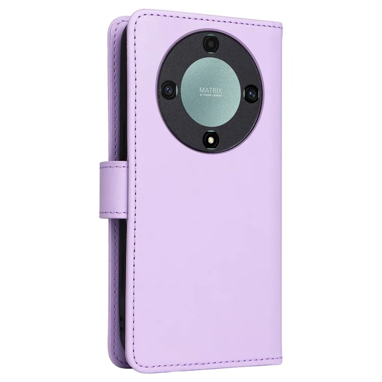 BETOPNICE 005 Capa para Honor X9a 5G / X40 5G / Magic5 Lite 5G - Capa de Couro Destacável 2 em 1 - Roxo